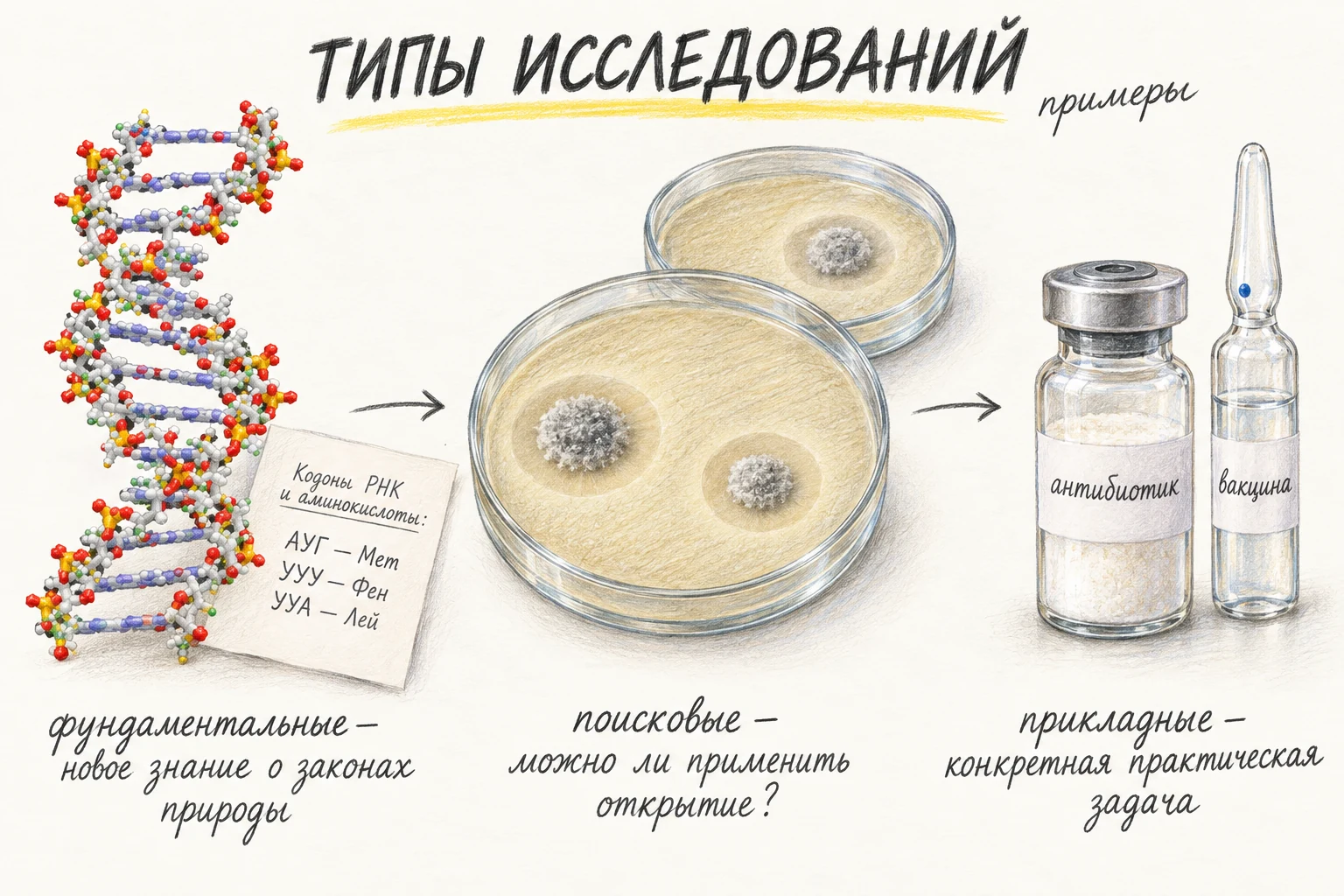 Фундаментальные, поисковые и прикладные исследования