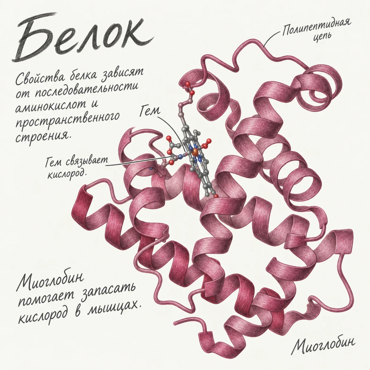 Белок: миоглобин