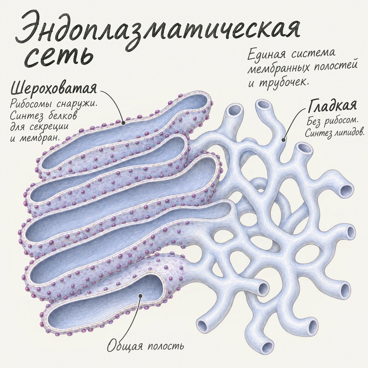 Эндоплазматическая сеть